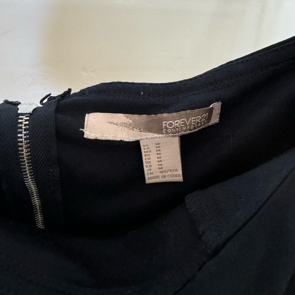 Forever 21 Navy Crop Top Tube Top - Picture 2 of 5